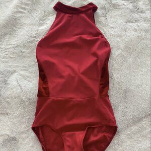 Eleve Leotard Elysa Vampire Red M